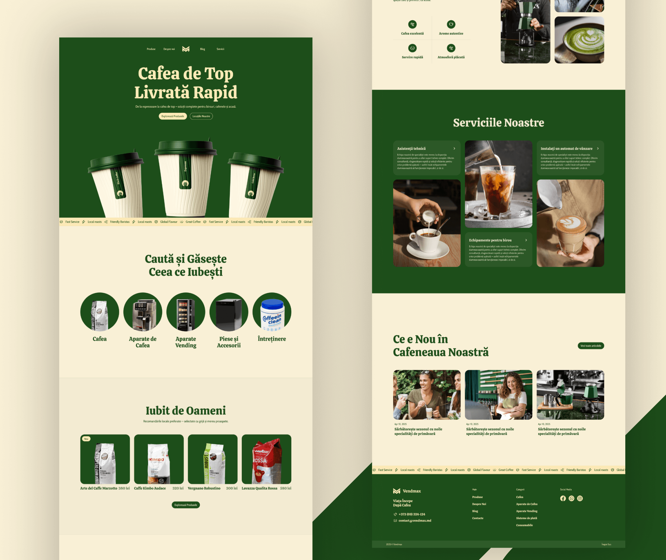 GoCaffe - Vânzări Cafea Online
